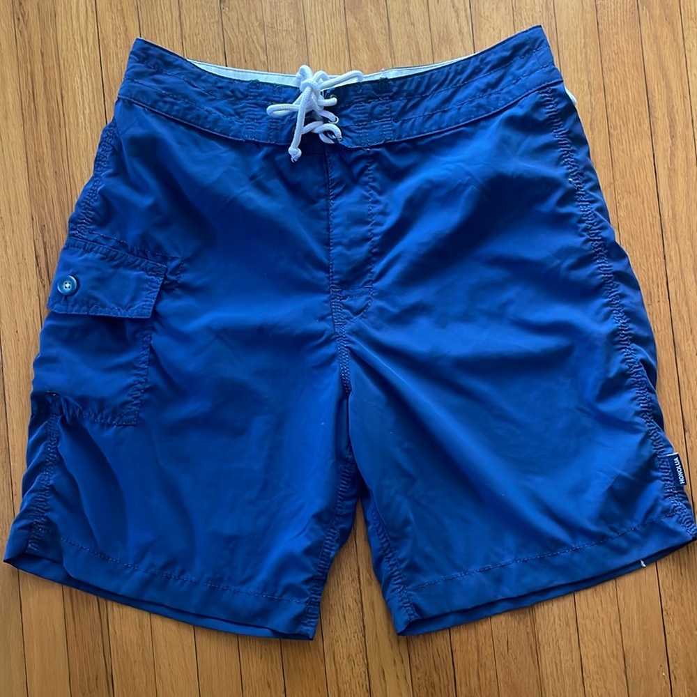 Honolua Surf Co. Blue Board Shorts Size 32